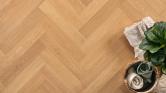 Brushed Oak Morning Sun Herringbone