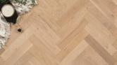 Brushed Oak Gold Hill Herringbone