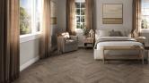 Brushed Oak Black Butte Herringbone