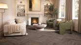 Brushed Oak Black Butte Herringbone