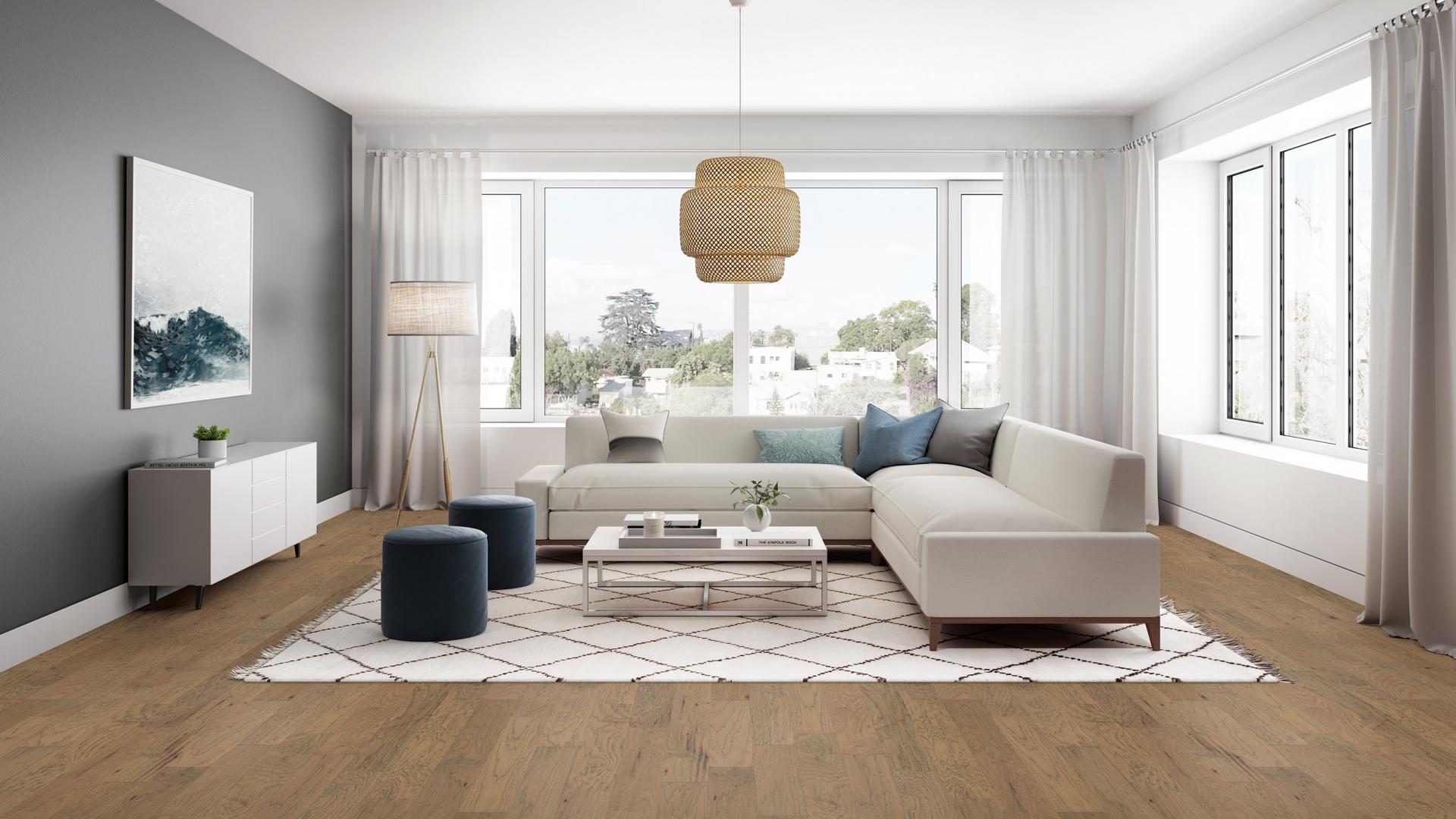 Hickory 'Davy Lamp' Kentwood Flooring