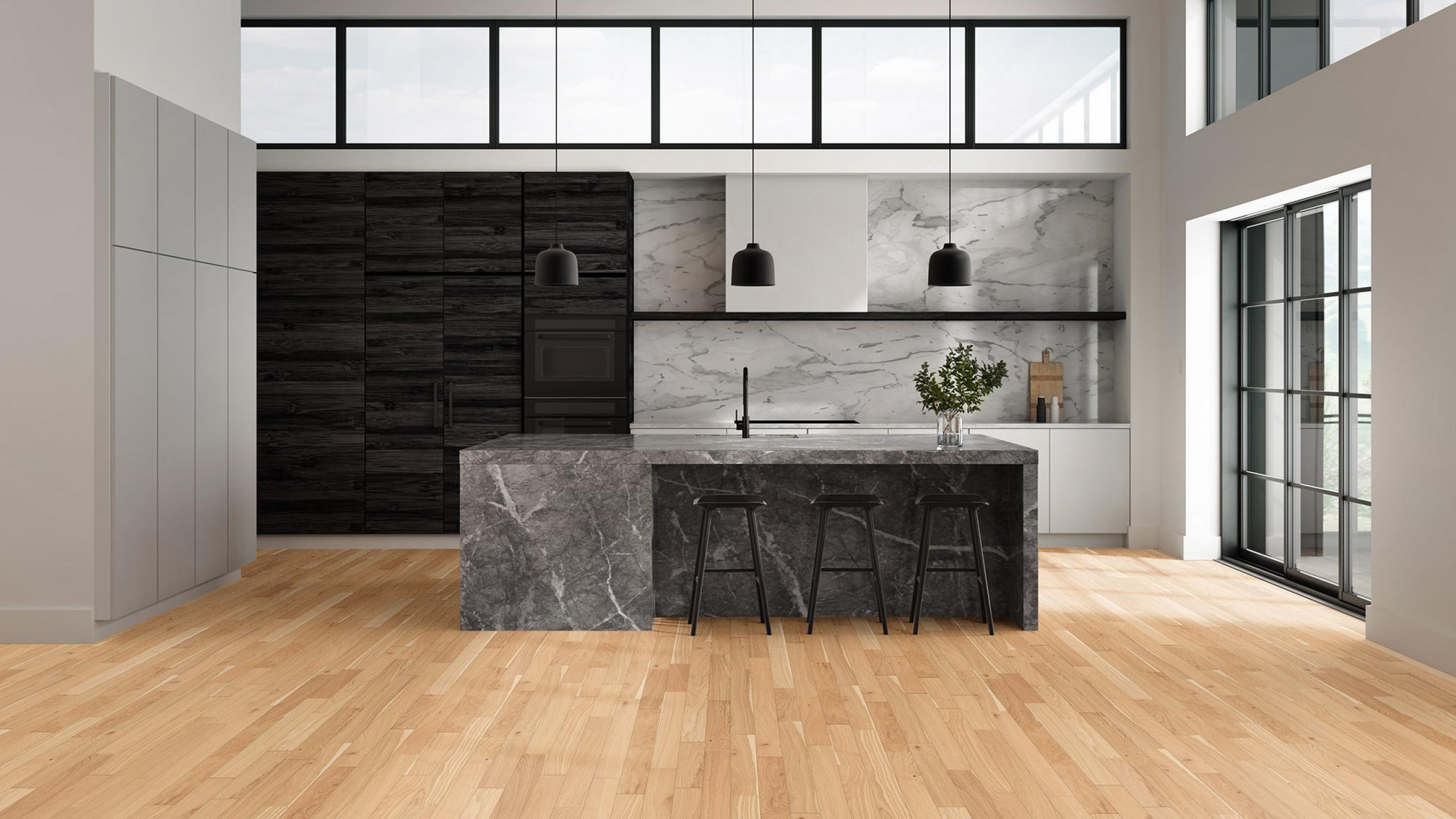 Brushed Oak Natural Country 3 1/2"