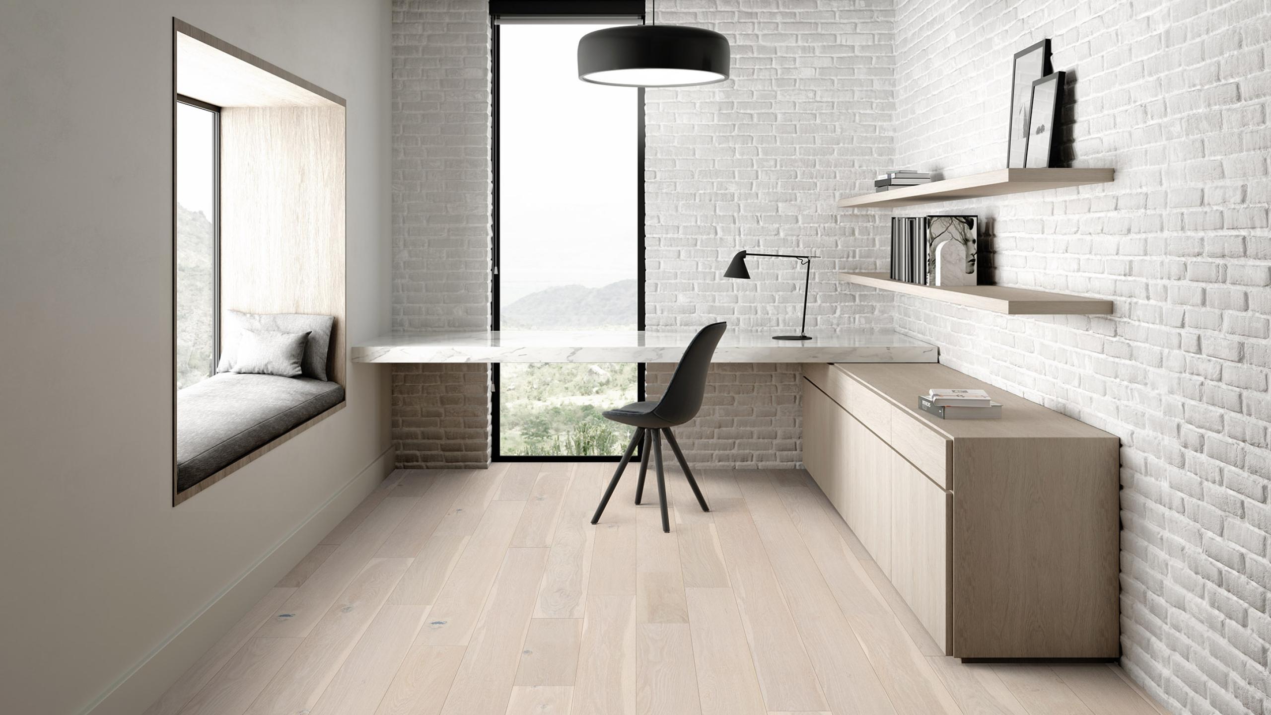 Brushed Oak White River