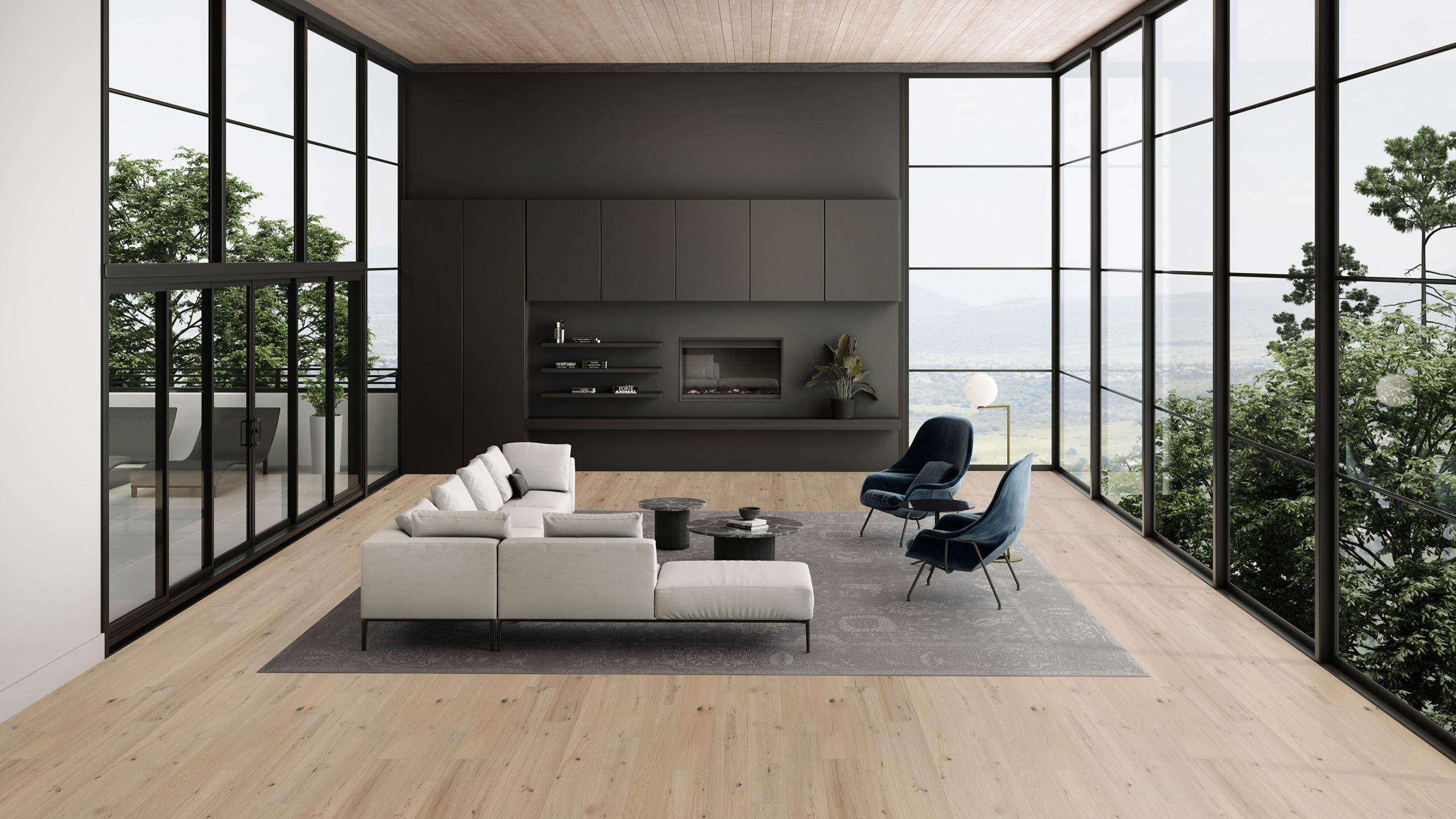 Brushed Oak Glacier Lake