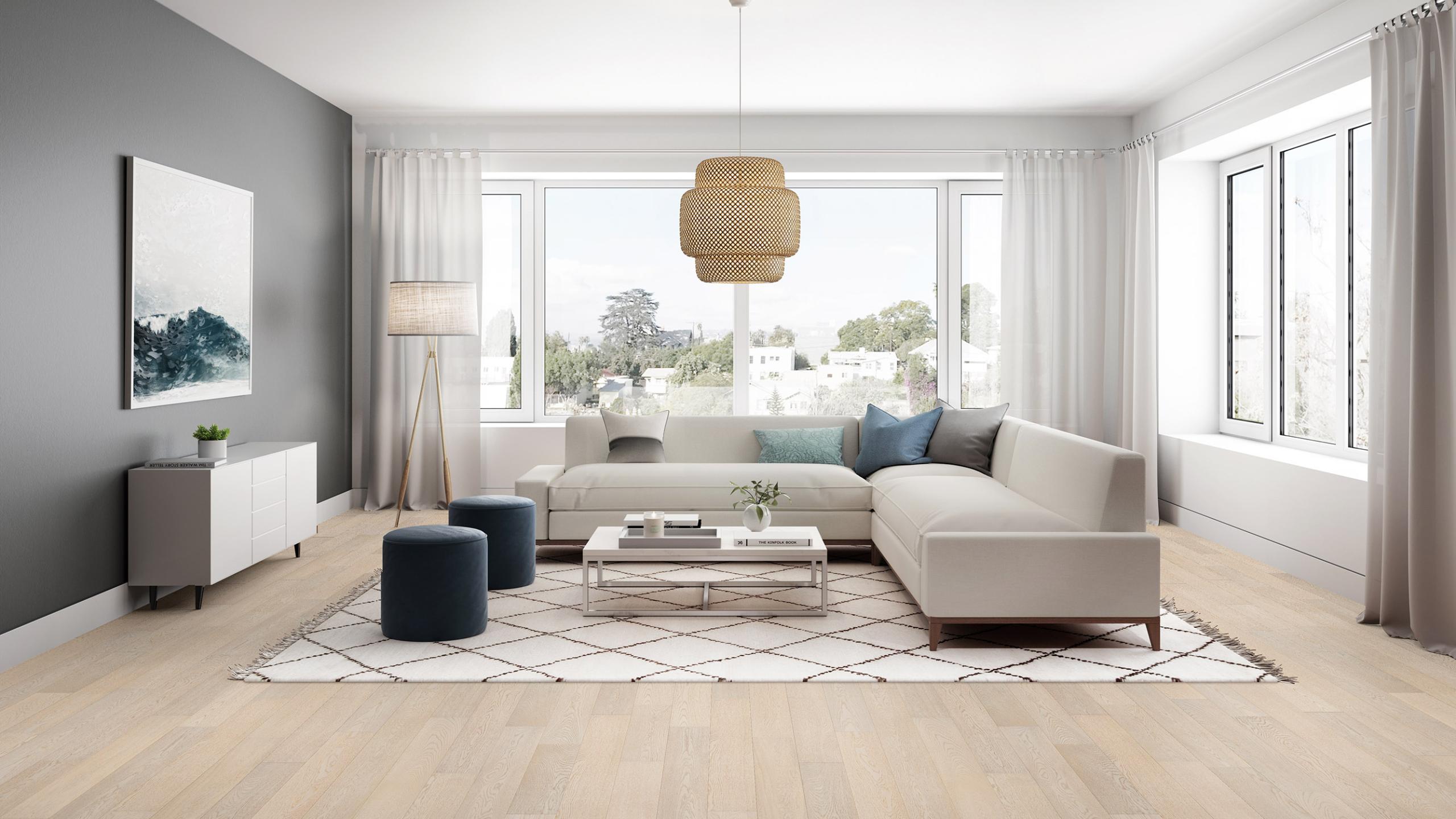 Brushed Oak Summer Day Herringbone