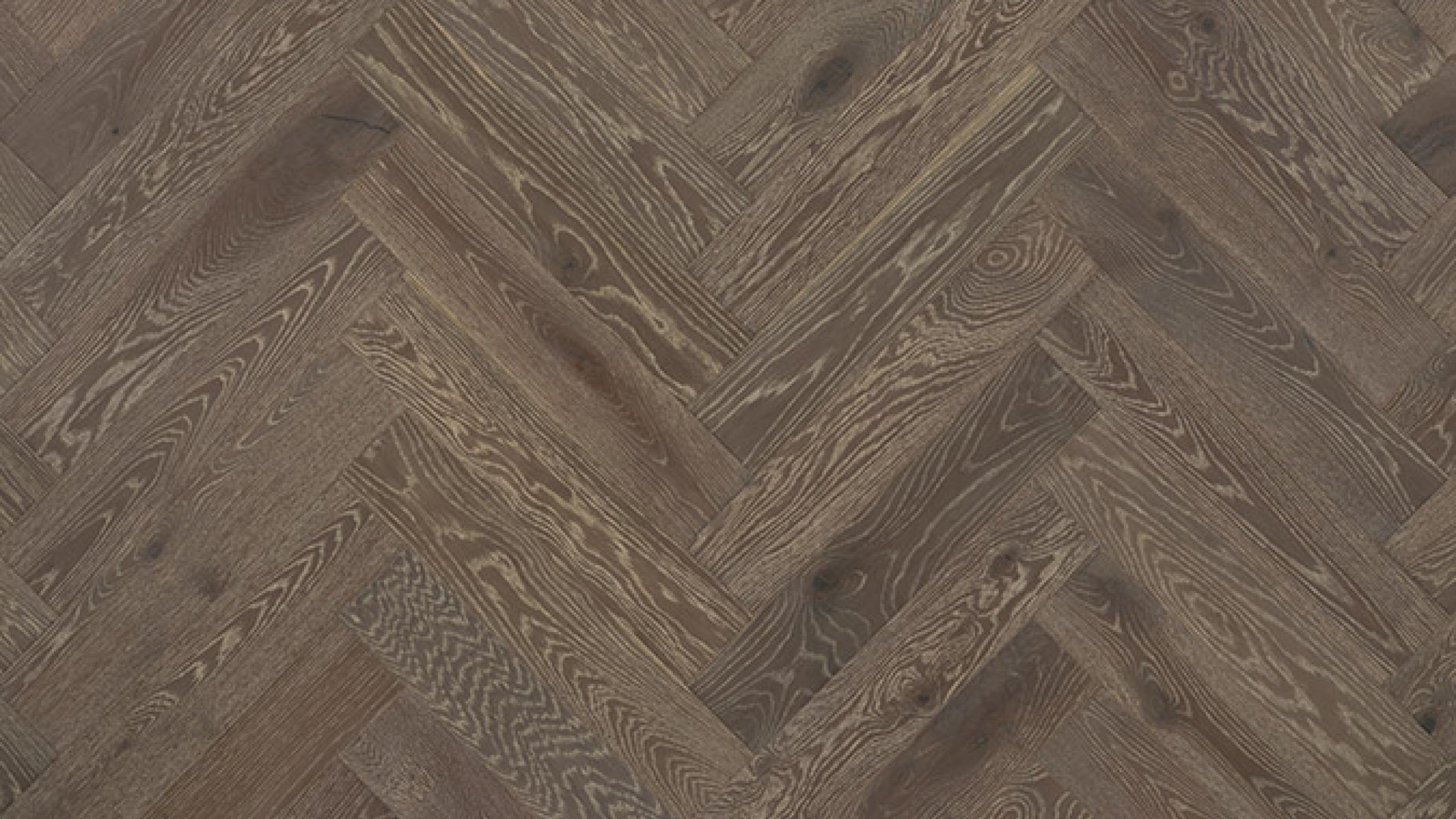 Brushed Oak Black Butte Herringbone