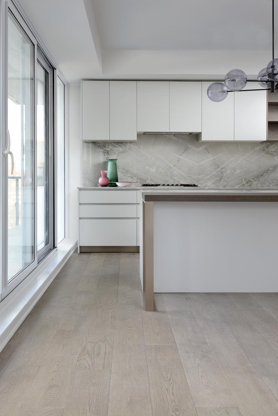 The Perry Apartments Brushed Oak Glace Bay Kentwood Flooring