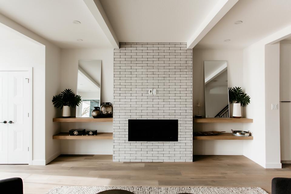 The Beverley Model Home Brushed Oak Sagebrush Kentwood Flooring